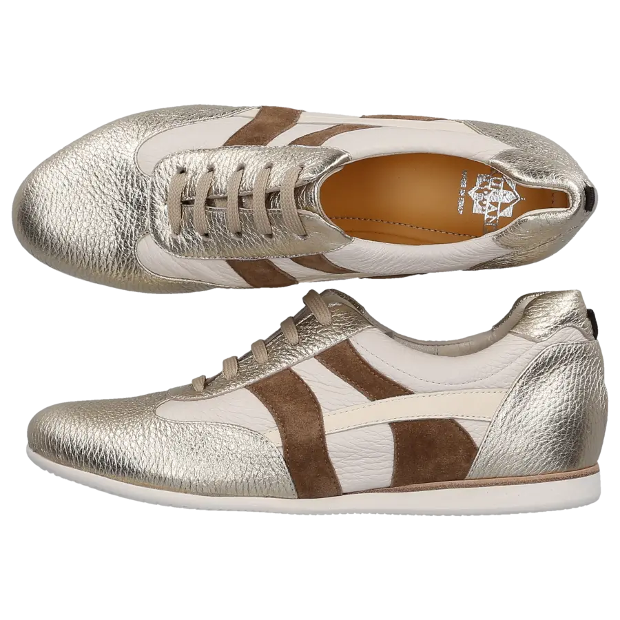 Truman's - Sneaker low 9562 Veloursleder - gold