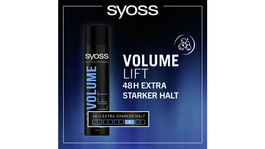 syoss Haarspray Volume Lift Haltegrad 4 400 ml