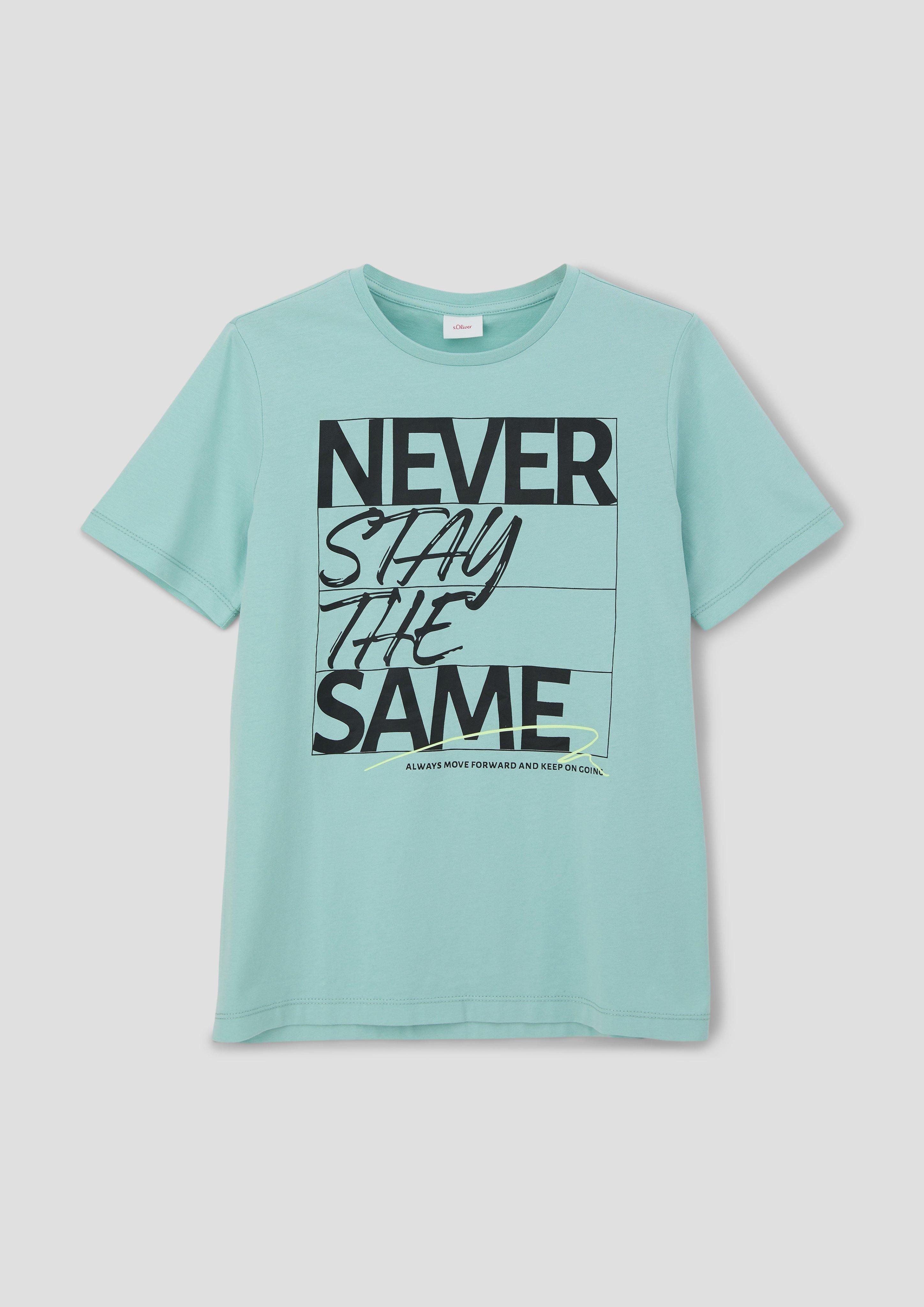 T-Shirt mit Frontprint  2140083-6068