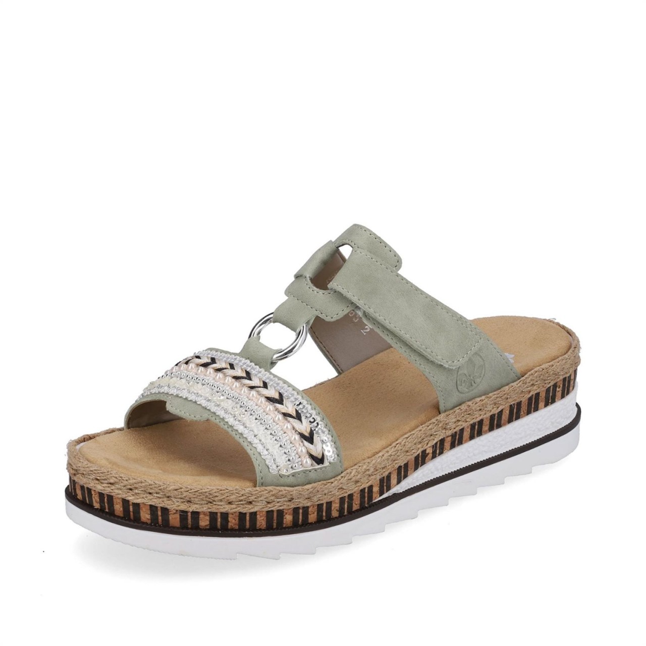 RIEKER Klassische Sandalen grün