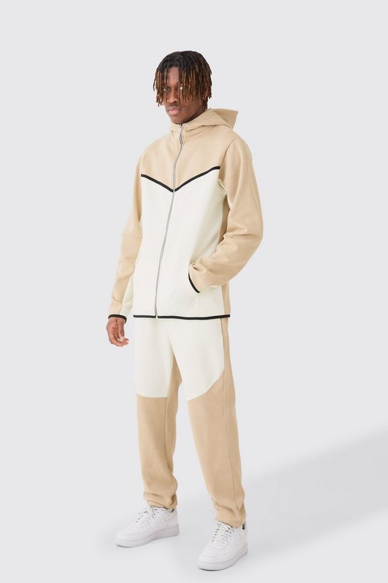 Tall Slim-Fit Colorblock Trainingsanzug
