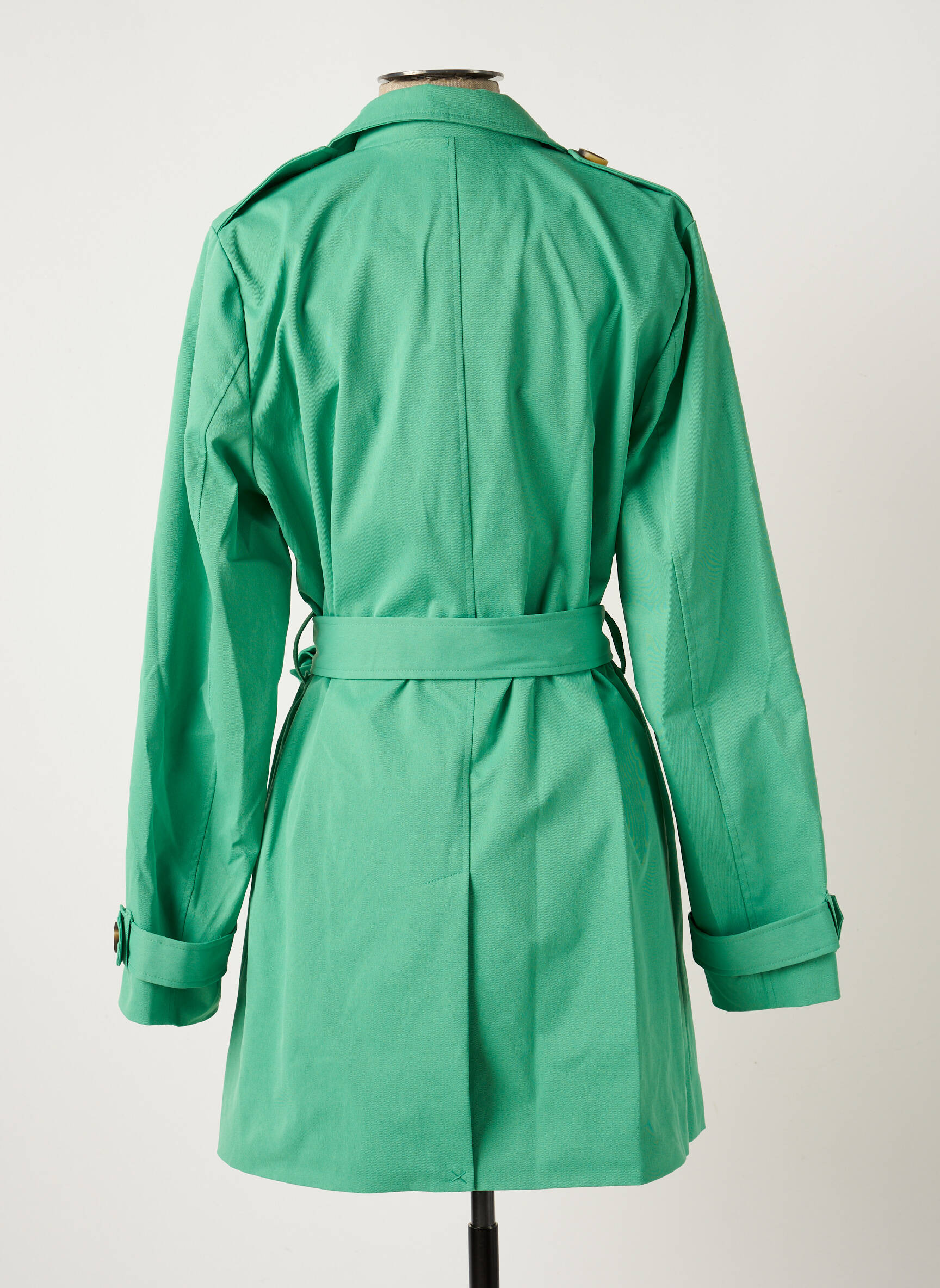 B Young Trenchs Femme couleur vert