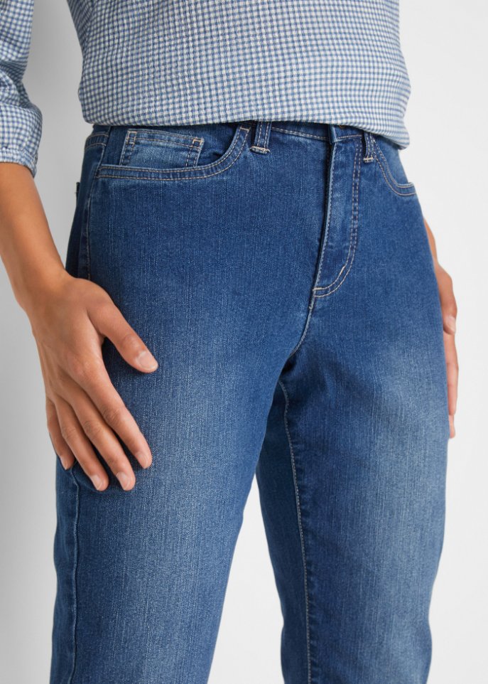 Komfort-Stretch-Jeans, Straight