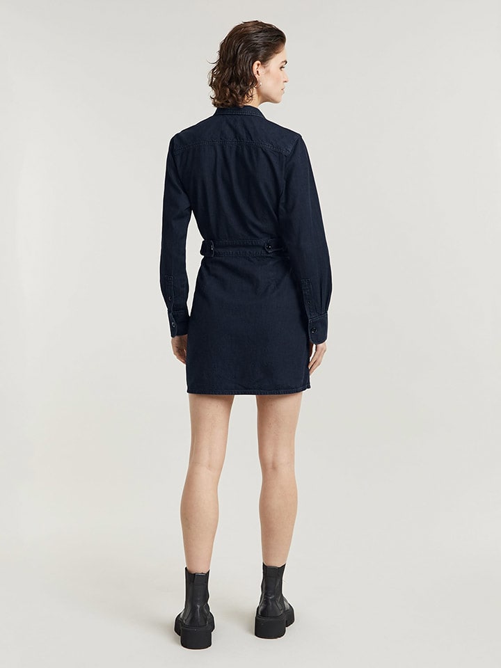 G-Star Kleid in Dunkelblau günstig kaufen