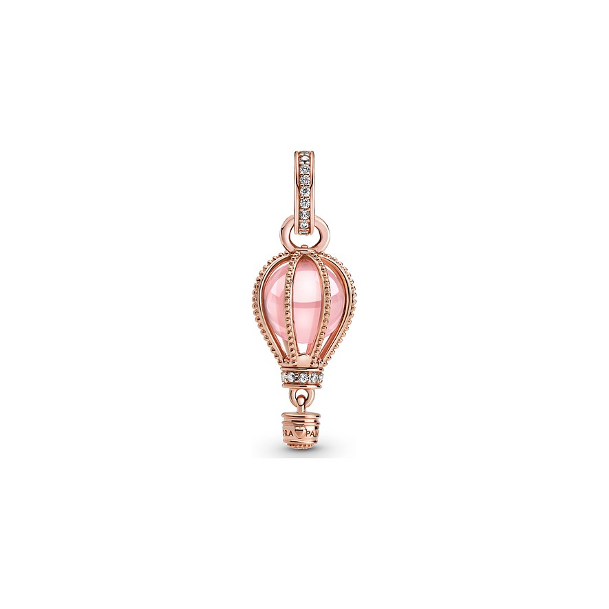 Pandora Charm Moments Funkelnder rosafarbener Heißluftballon