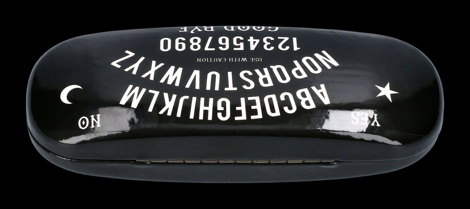 Figuren Shop GmbH Brillenetui Brillenetui - Schwarzes Witchboard - Magische Brillenhülle Dekoration