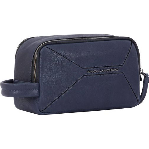 Piquadro Rhino Kulturbeutel Leder 24 cm