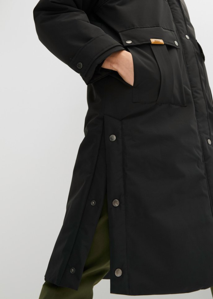 Winter-Parka, gefüttert, oversized