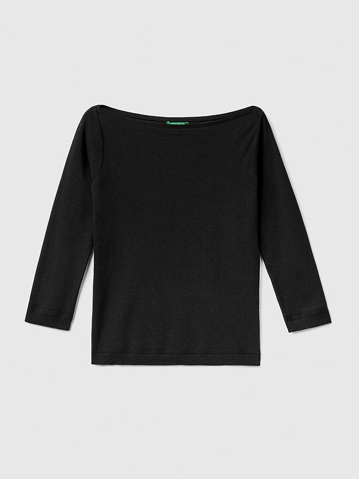 Benetton Pullover in Schwarz günstig kaufen
