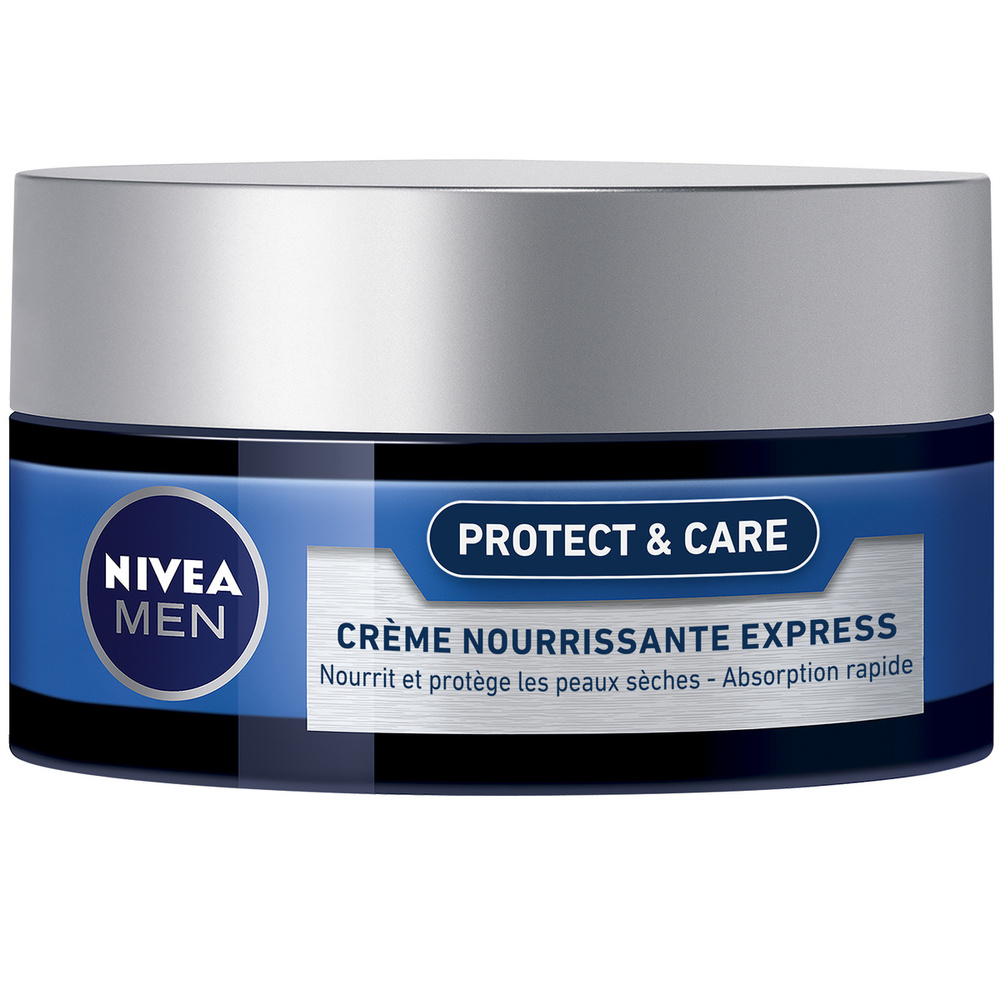 nivea PROTECT&CARE - Crème nourrissante express Aloe Vera Crème soin visage homme