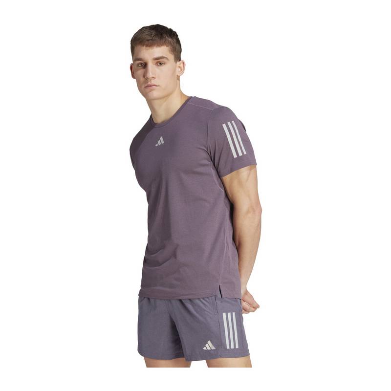 adidas Own The Run Heather T-Shirt Laufshirt Herren