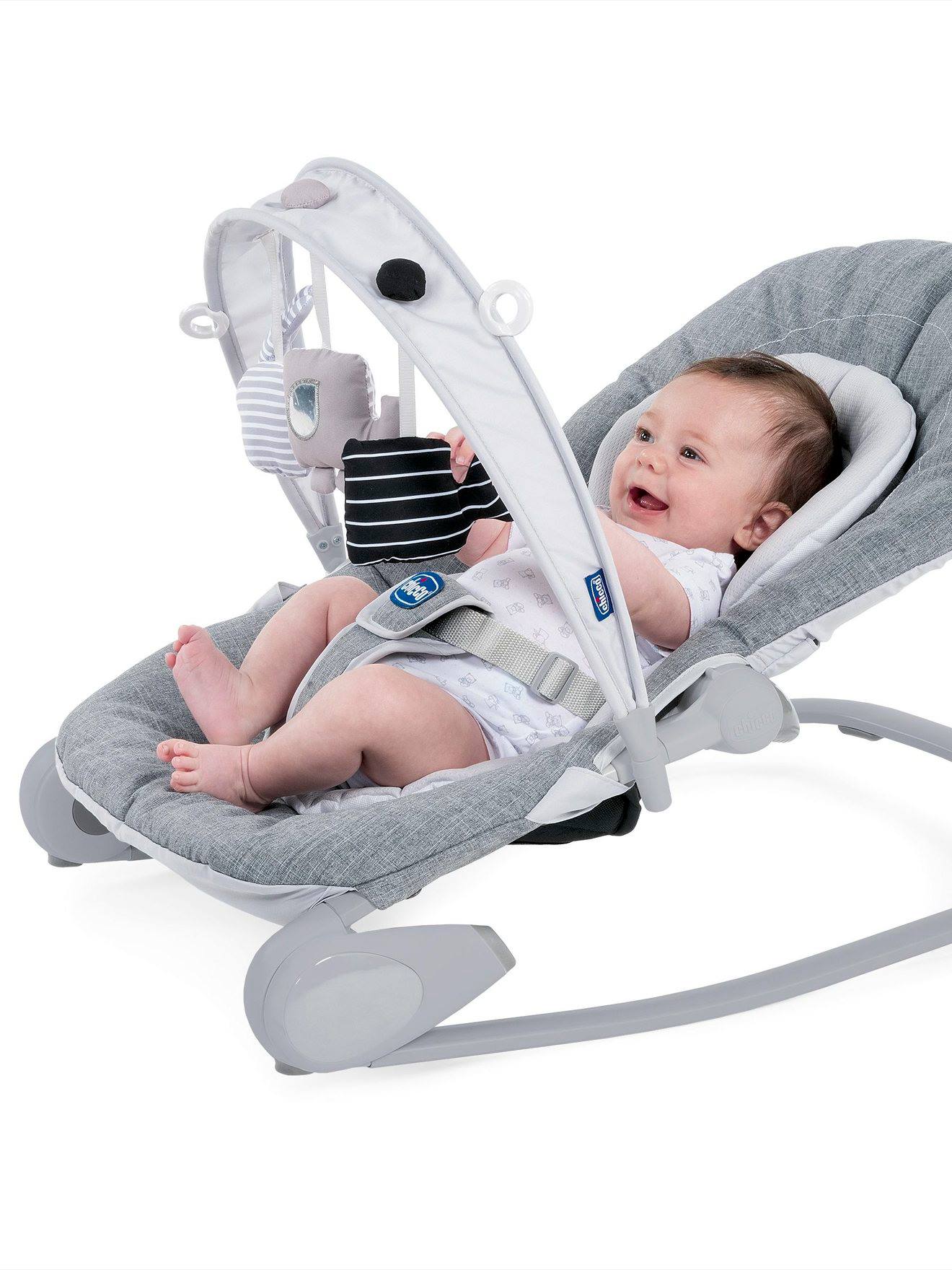 Chicco Mitwachsende Babywippe HOOPLA CHICCO - grau