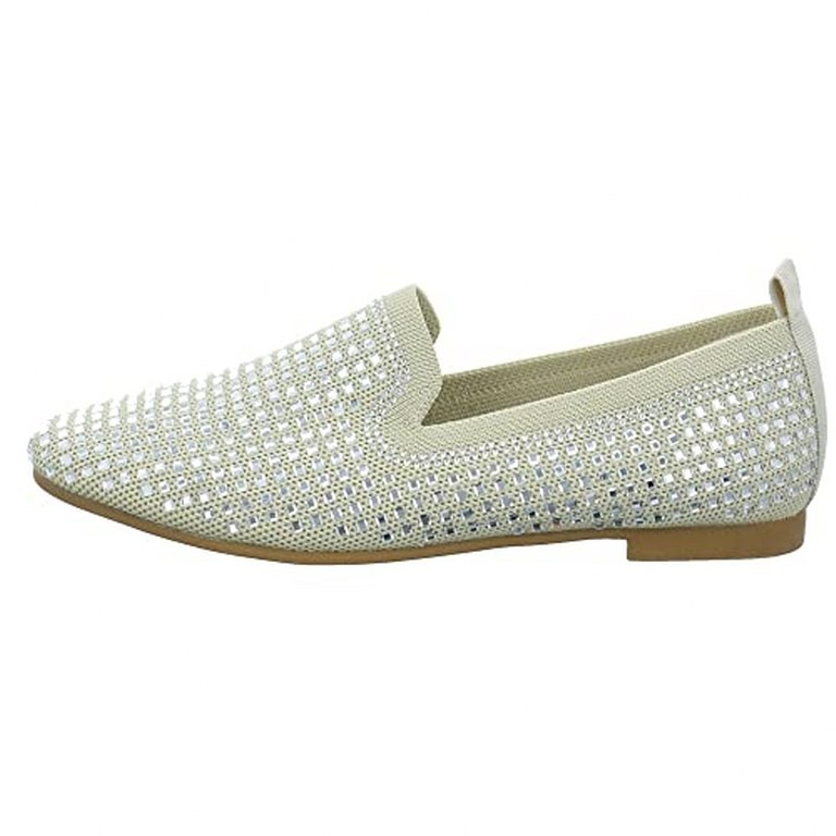 LA STRADA Klassische Slipper beige