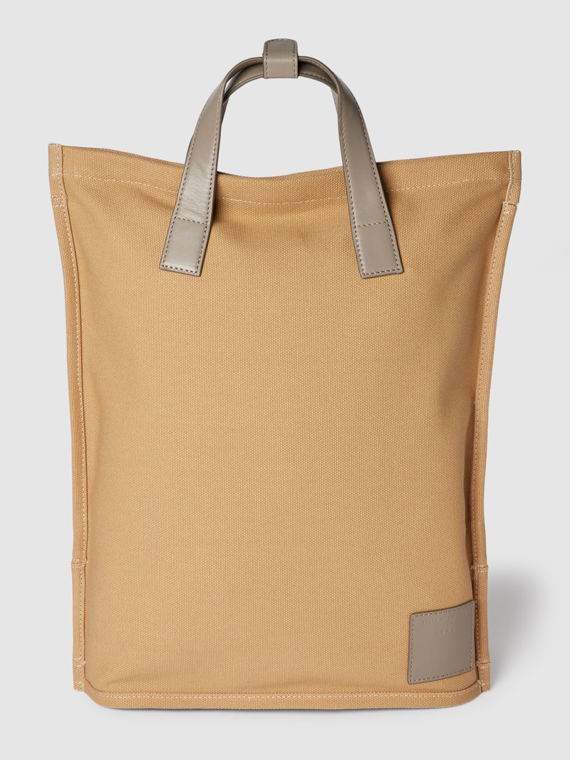 Rucksack mit Label-Patch Modell 'Befri' in sand