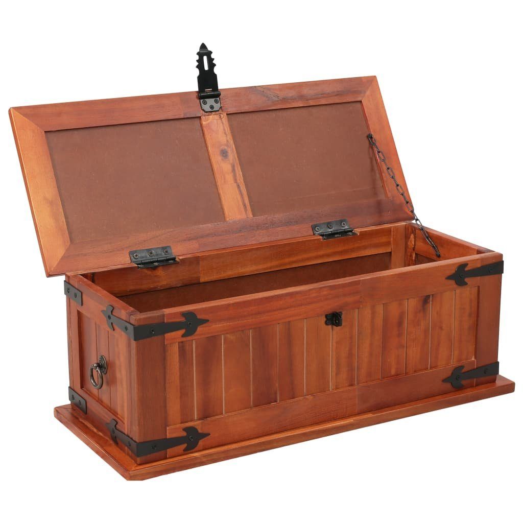 vidaXL Aufbewahrungsbox Aufbewahrungstruhe 60 x 25 x 22 cm Akazien-Massivholz (1 St)