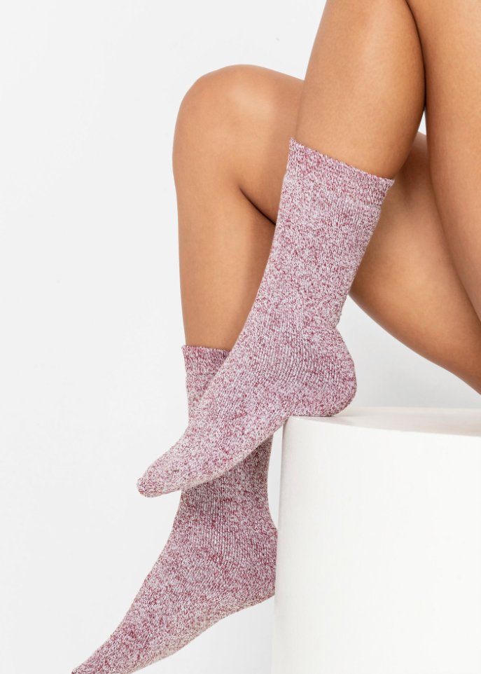 Thermo Frottee Socken (5er Pack) mit Bio-Baumwolle