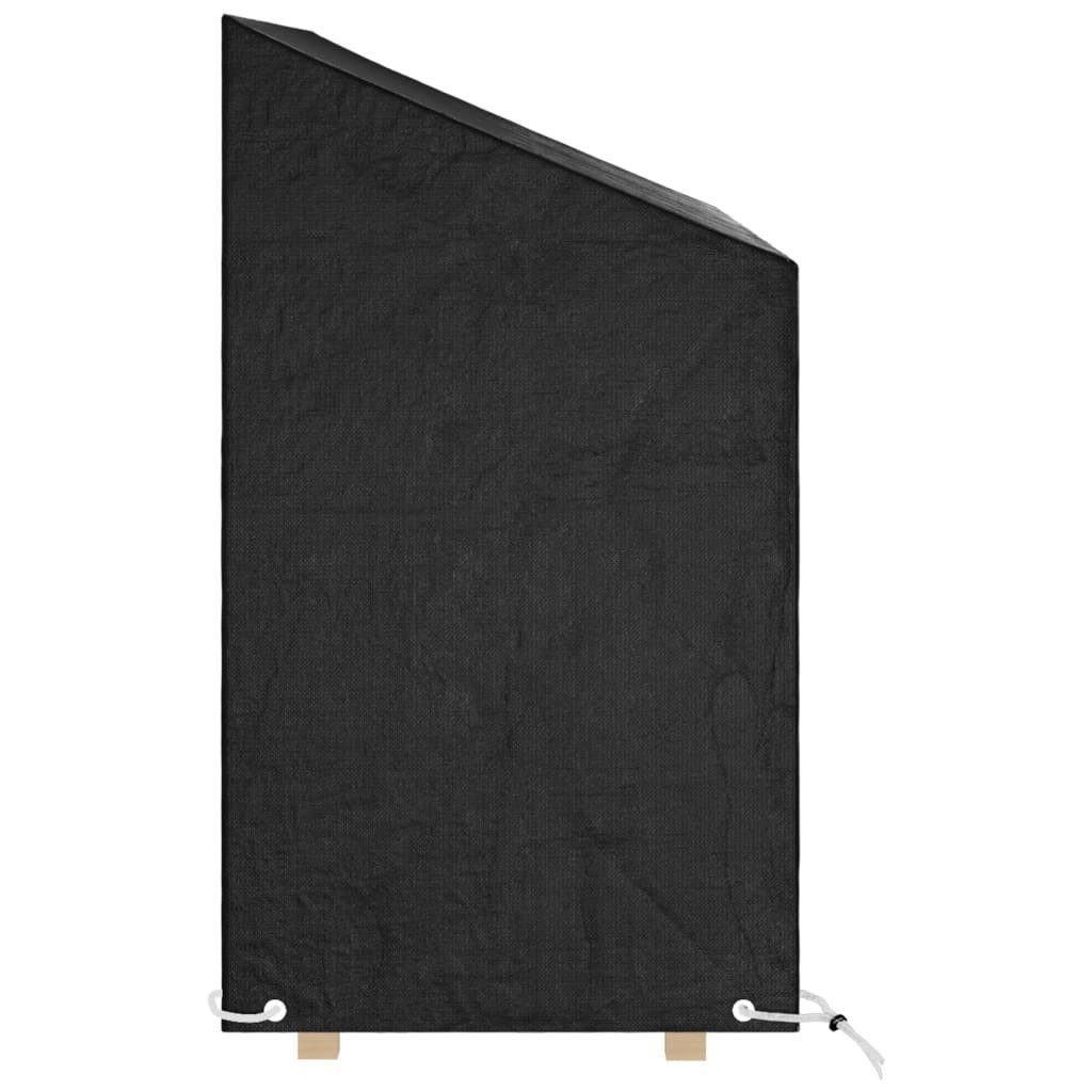 vidaXL Gartenmöbel-Schutzhülle Abdeckung für Gartenbank 8 Ösen 130x70x70/88 cm Polyethylen (1-St)