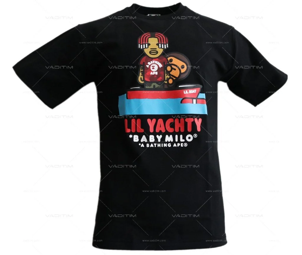 BAPE Baby Milo x Lil Yachty Tee #2 Black