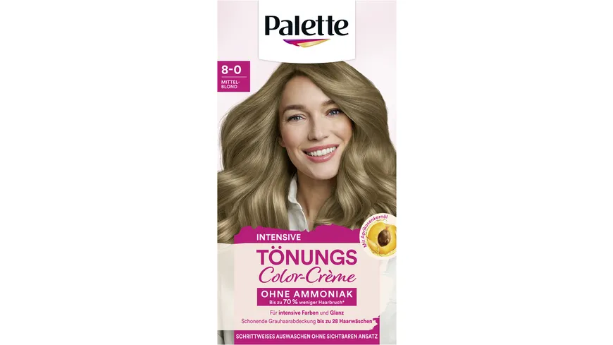 POLY PALETTE Intensive Tönungs Color-Crème 115 ml 8-0 - Mittelblond