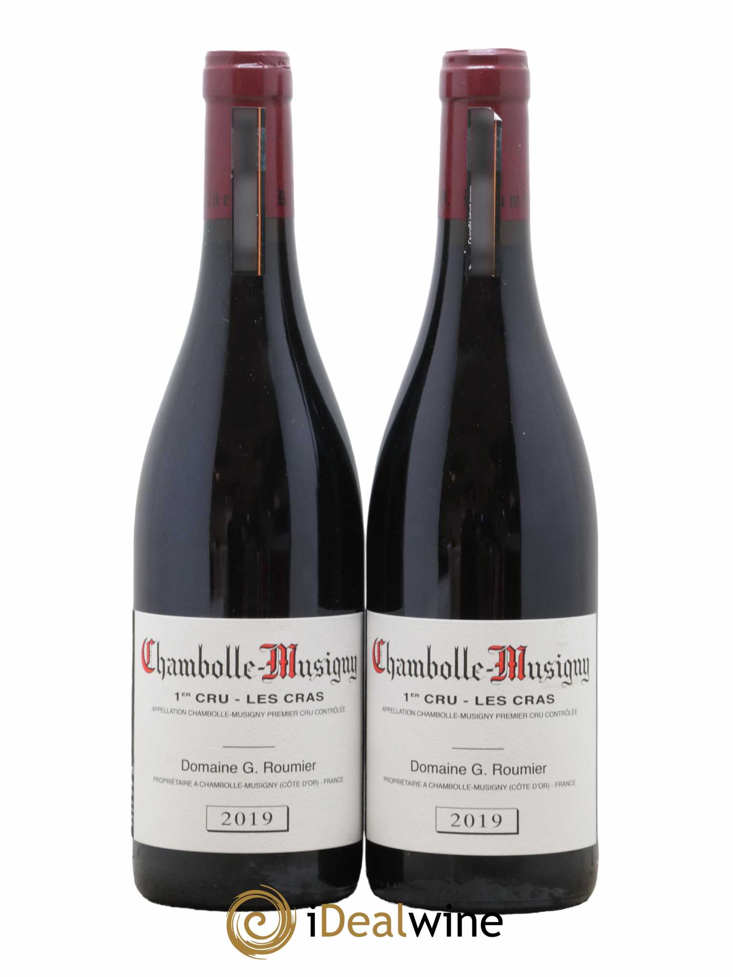 Chambolle-Musigny 1er Cru Les Cras Georges Roumier (Domaine)  2019 - Lot de 2 Bouteilles