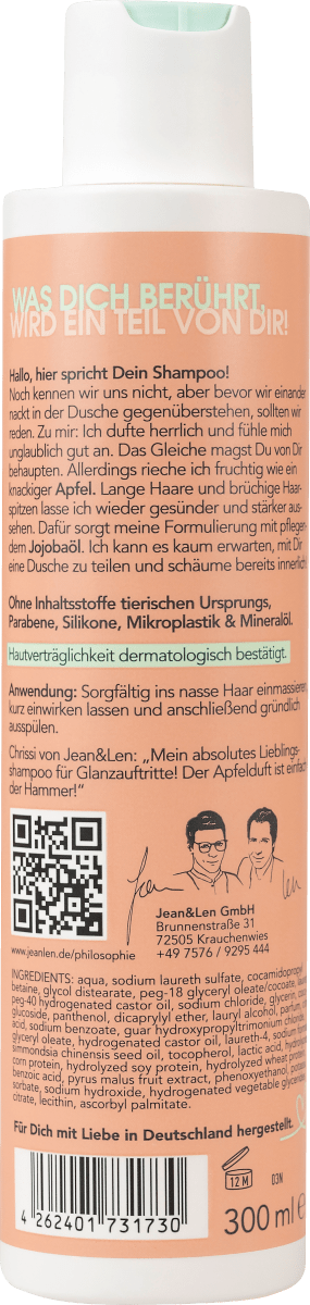 Shampoo Jojoba Apfel, 300 ml