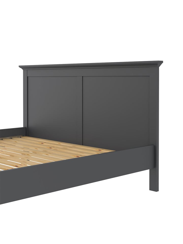 ebuy24 Doppelbett Venedig Grau 179 x 211 cm günstig kaufen onesize