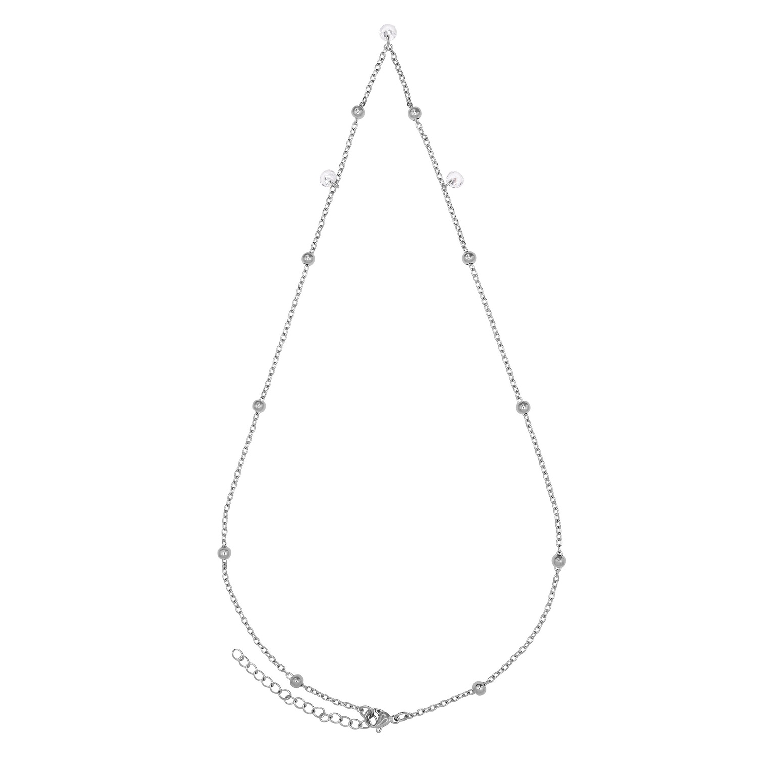 Collier Heideman Brooke, couleur argent poli