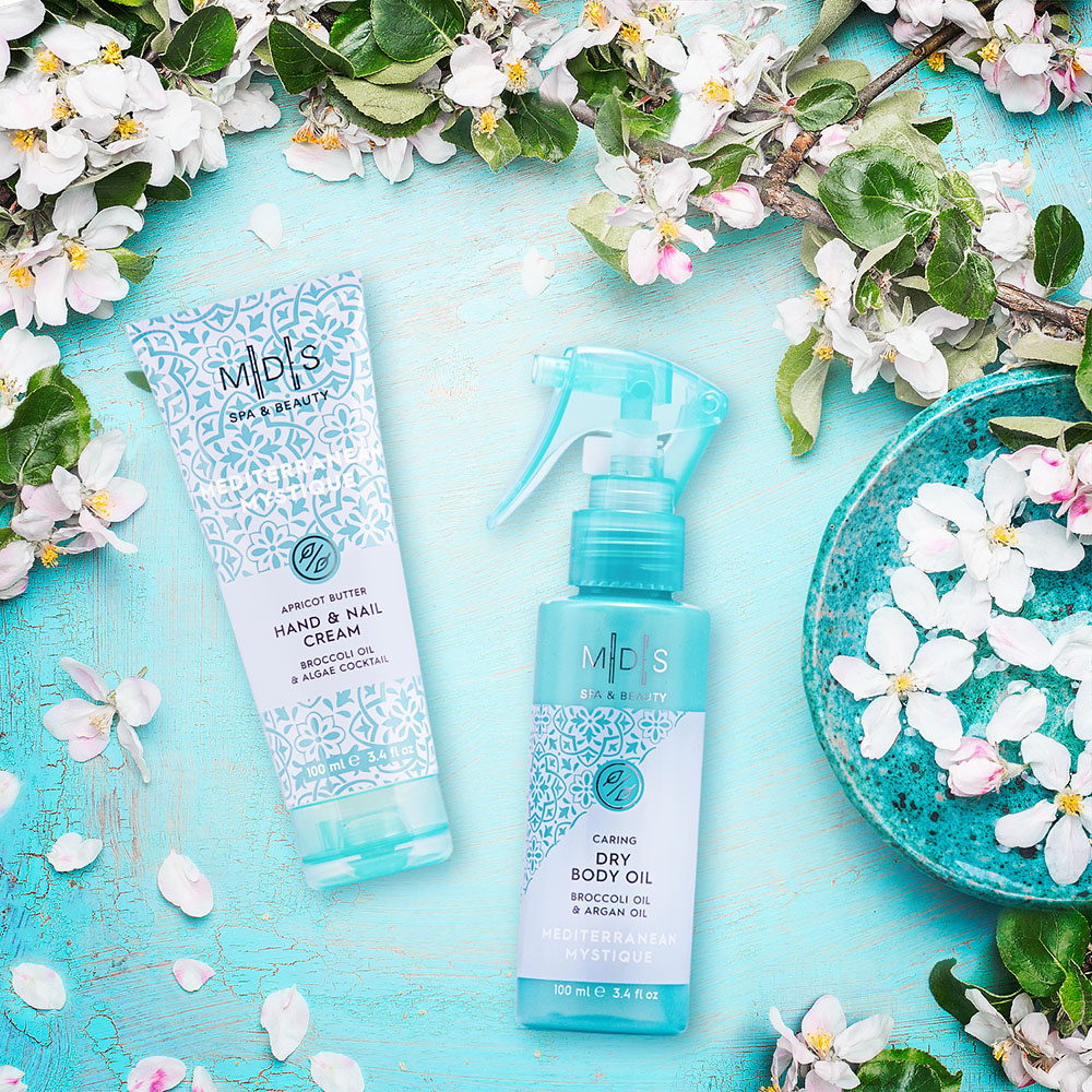 mades cosmetics MEDITERRANEAN MYSTIQUE huile sèche pour le corps