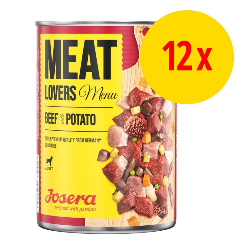 Sparpaket Josera Meatlovers Menü 12 x 800 g