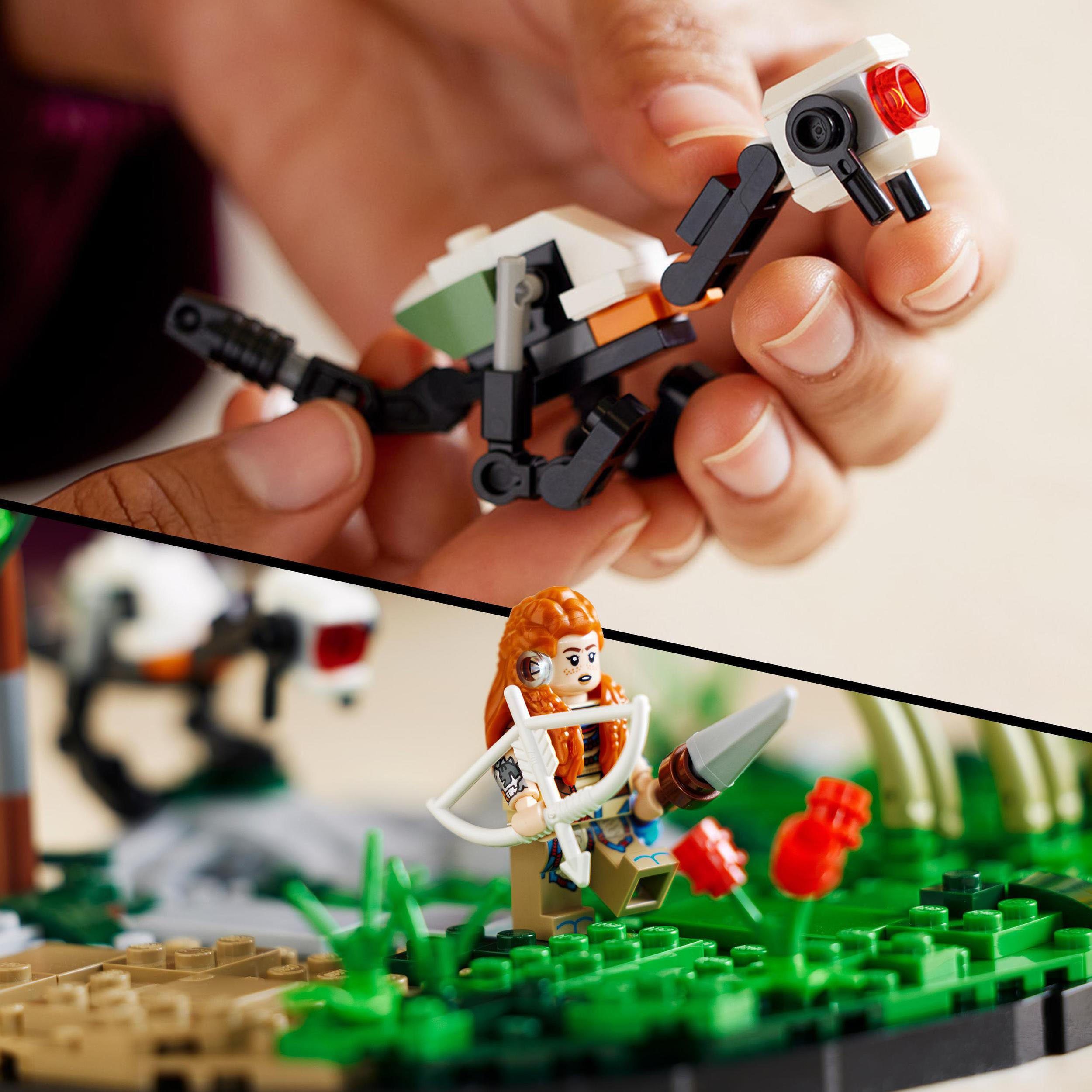 LEGO® Konstruktionsspielsteine Horizon Forbidden West: Langhals (76989), LEGO®, (1222 St)