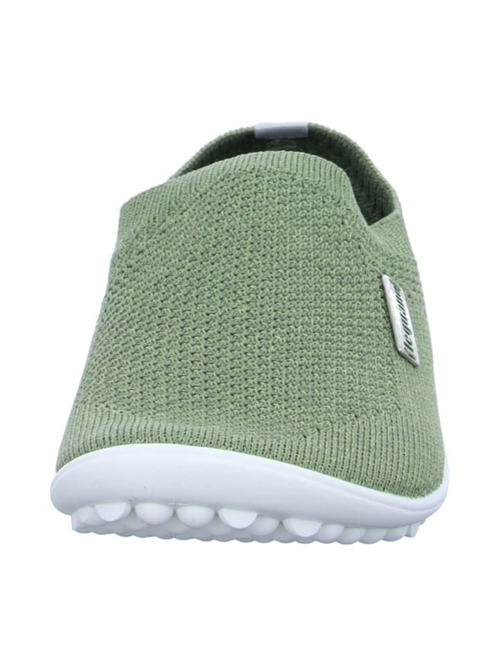 Leguano Sportliche Slipper in Grün günstig kaufen