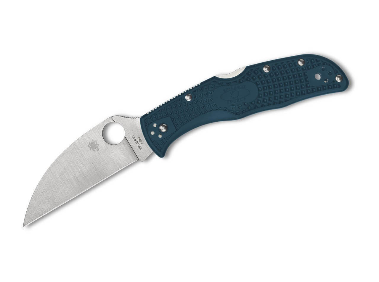 Endela Lightweight Blue Wharncliffe K390 PlainEdge