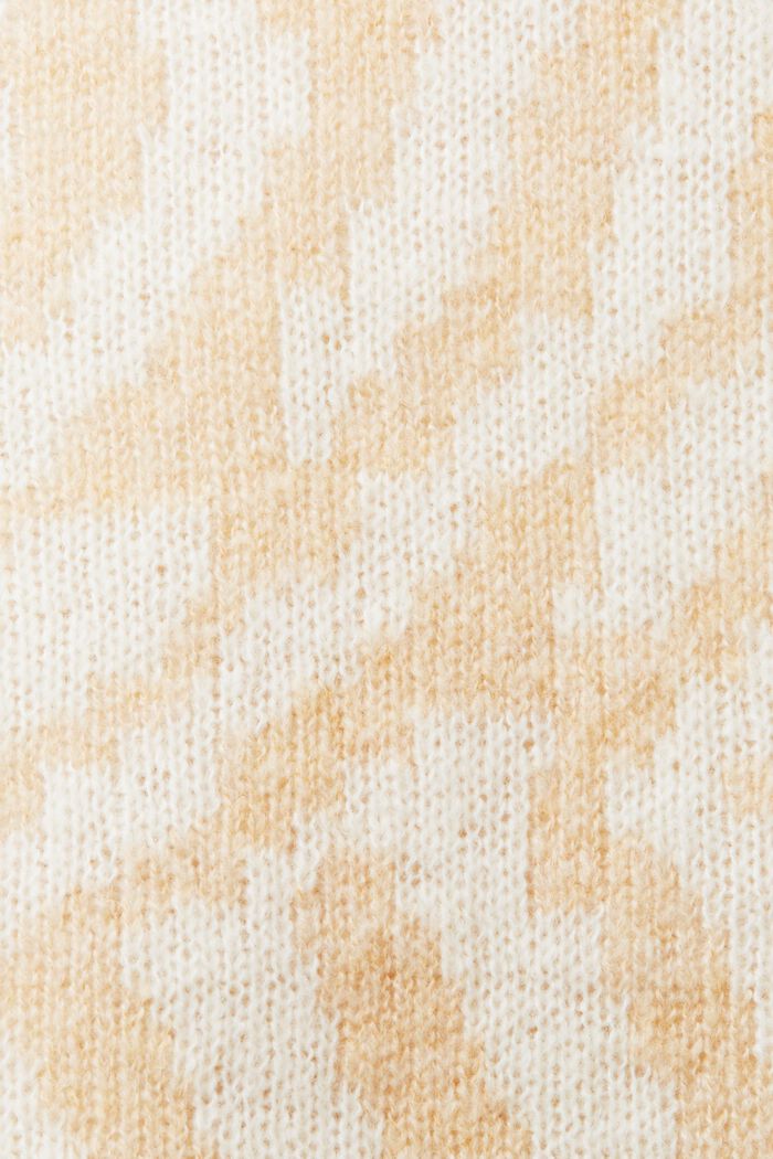 Pullover mit abstraktem Jacquard-Design