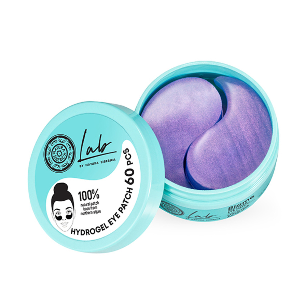 Natura Sibérica Patchs yeux hydrogel aux Peptides soin du regard