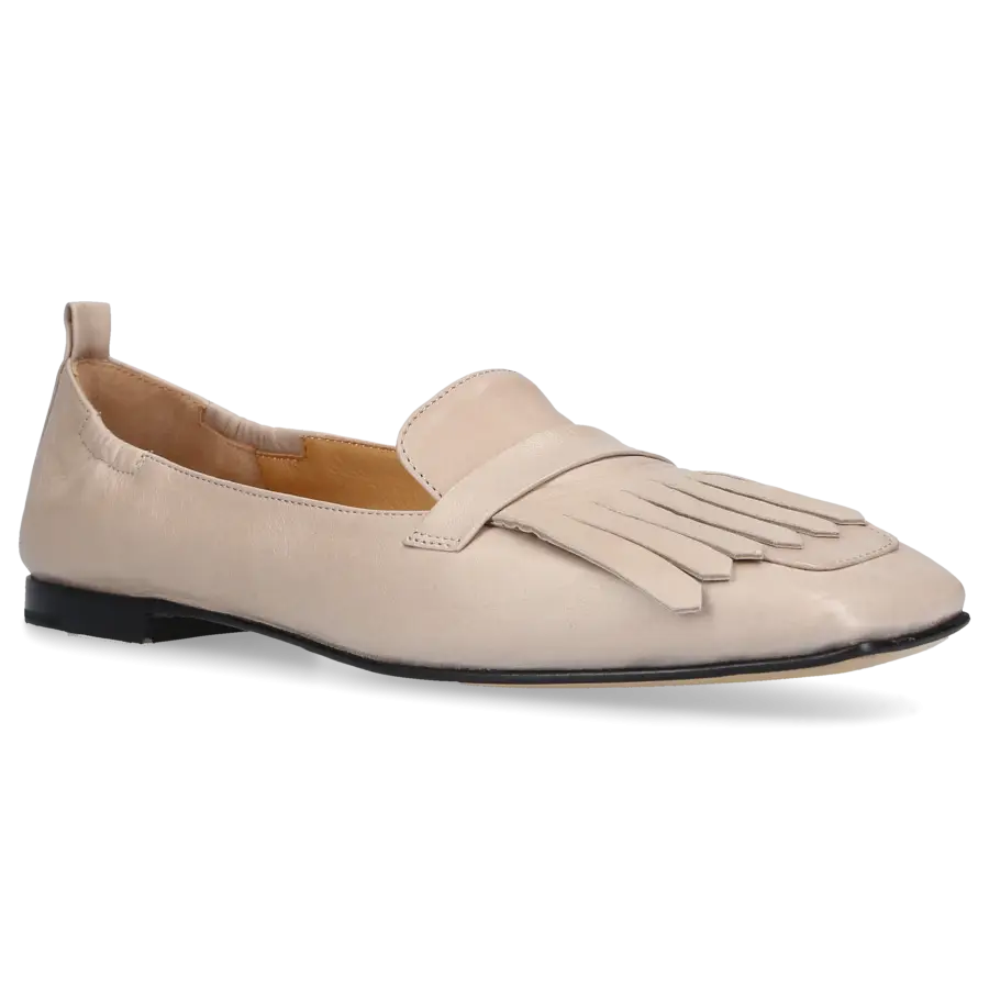Pomme D`OR - Ballerinas Klassisch 0182 Kalbsleder - grau