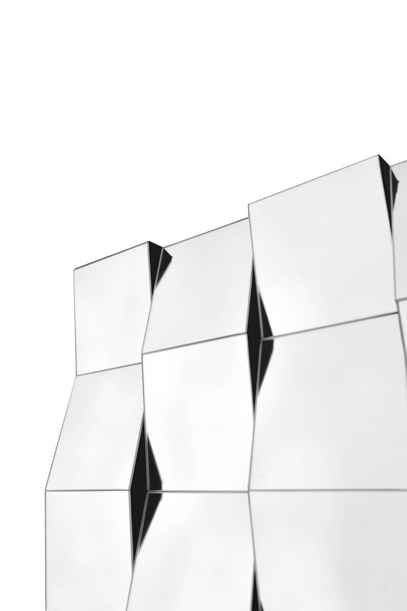 Kayoom Wandspiegel Poseidon 1310 Silber