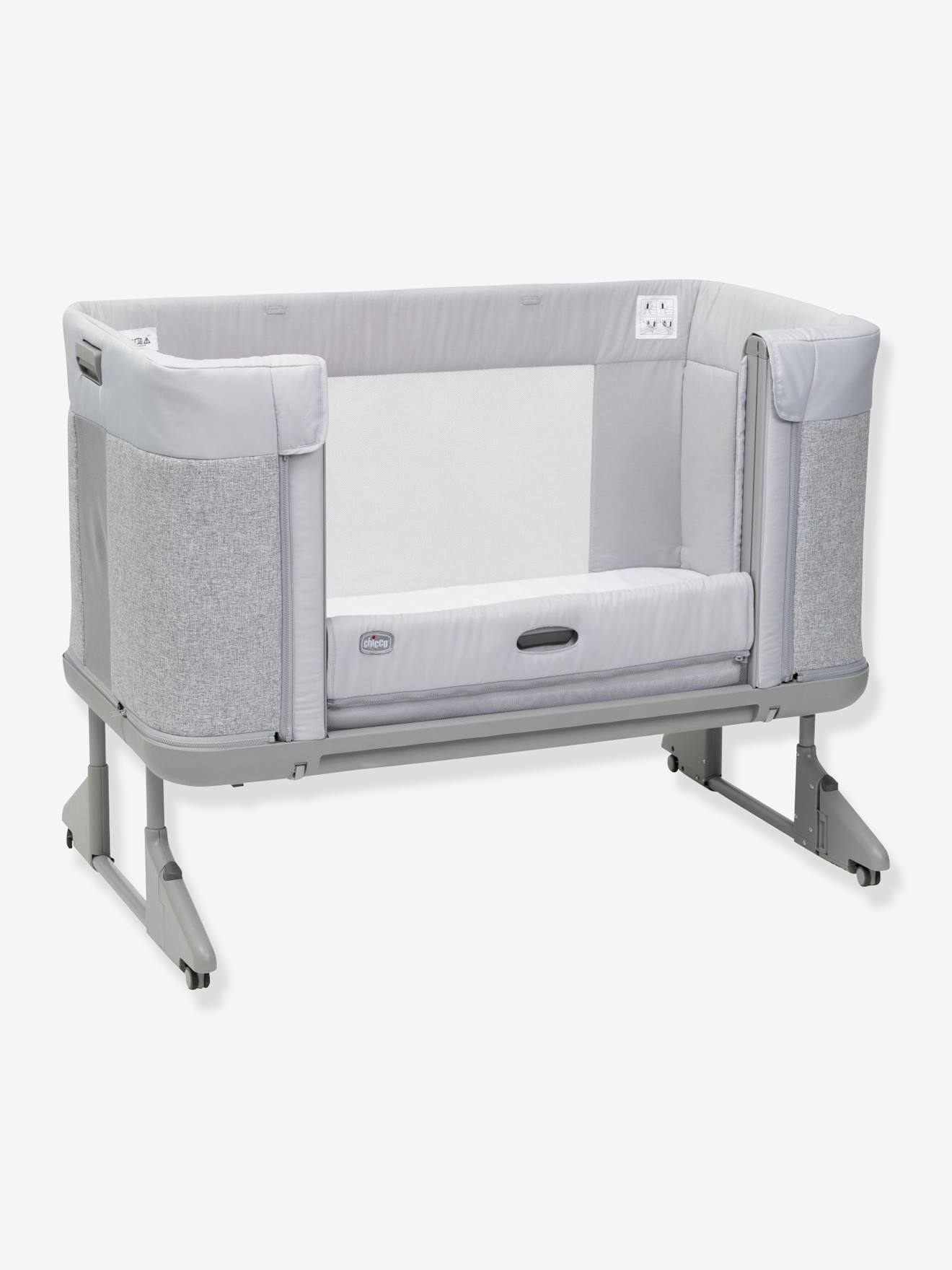 Berceau cododo évolutif Next2Me Forever CHICCO cool grey