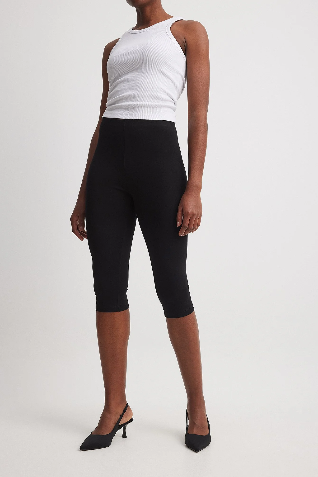 Capri-Leggings aus Jersey