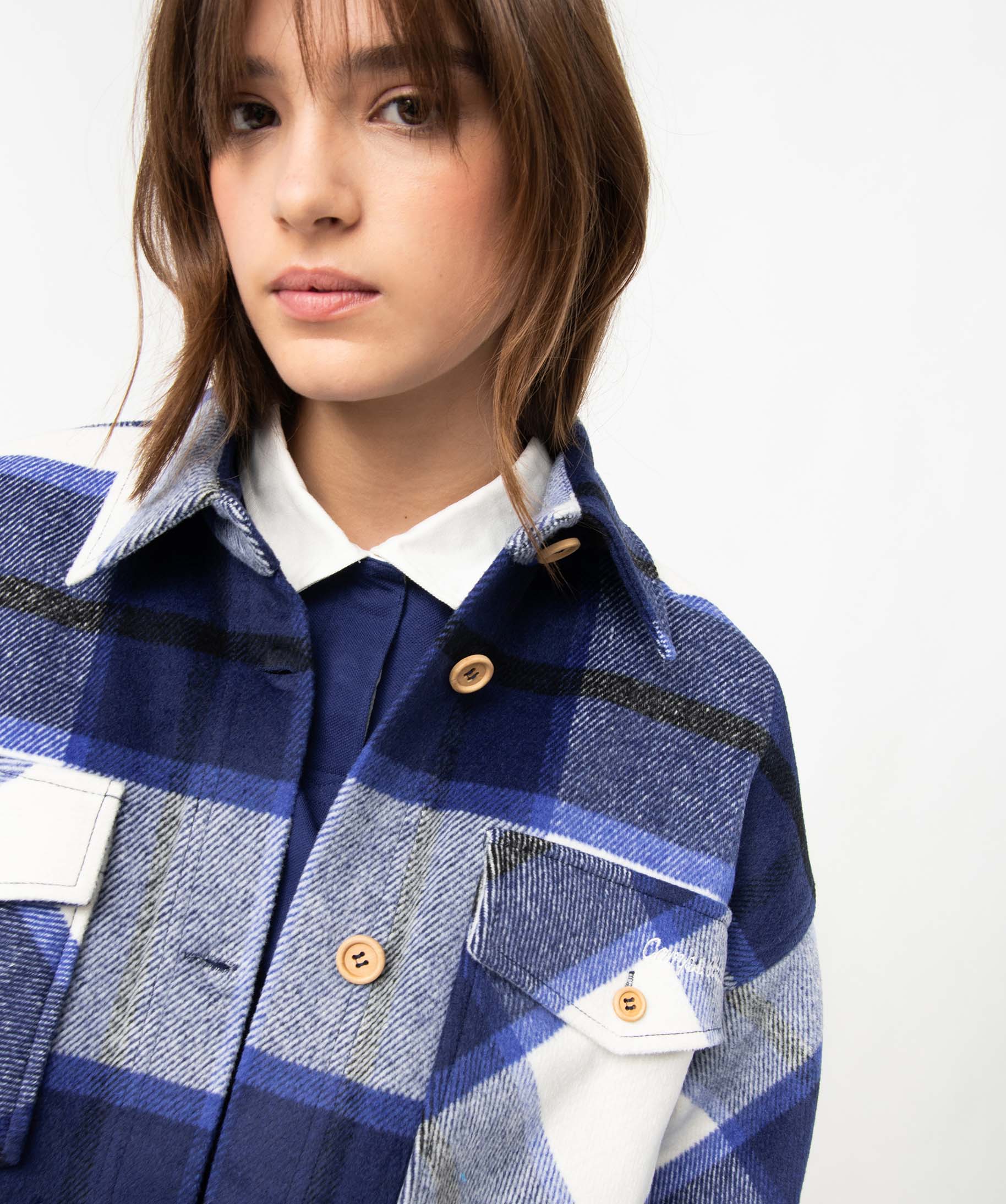 Sur-chemise femme à carreaux - Camps United carreaux | GEMO