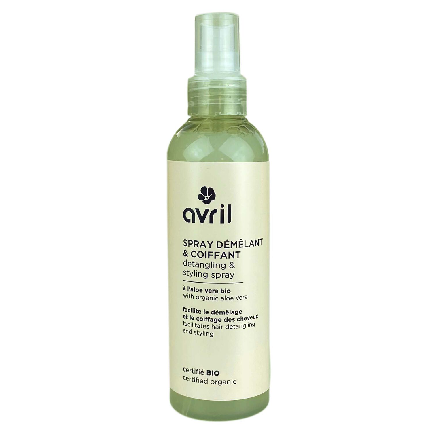 Avril Spray démêlant & coiffant Certifié bio
