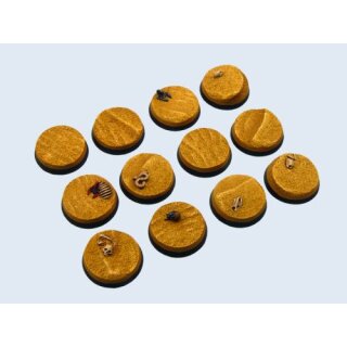 Desert Bases Round 25mm (5)