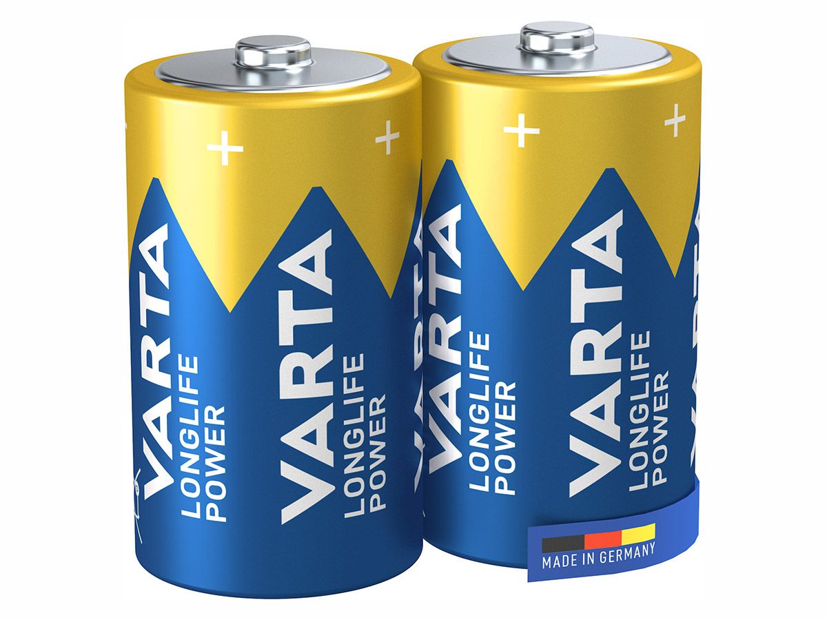 Varta 2x Longlife Power D Batterien