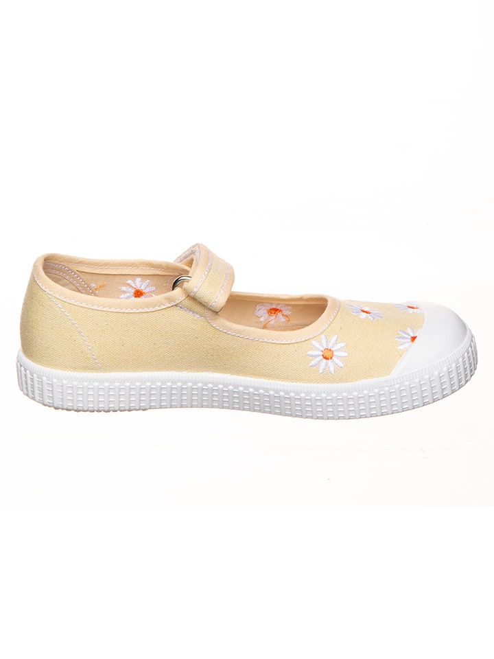 kmins Spangenballerinas in Gelb günstig kaufen