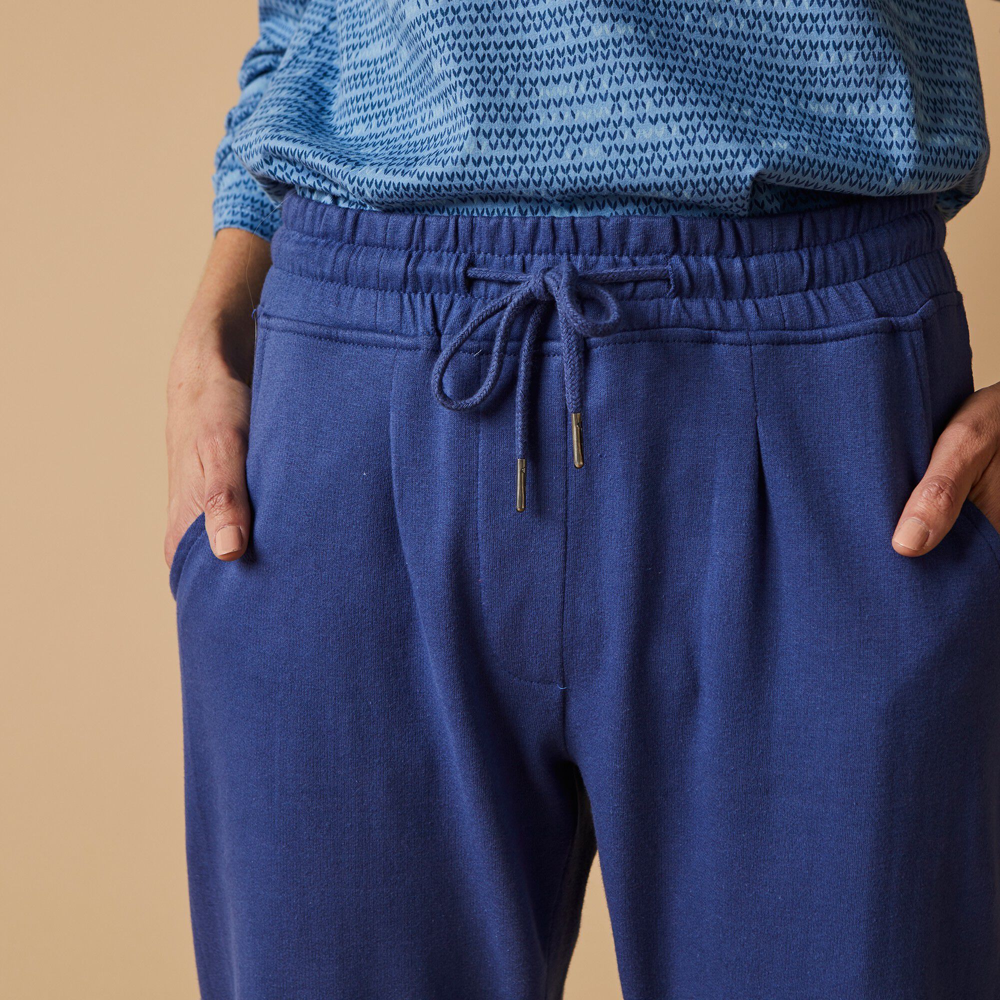 Pantalon jogpant ceinture élastiquée molleton