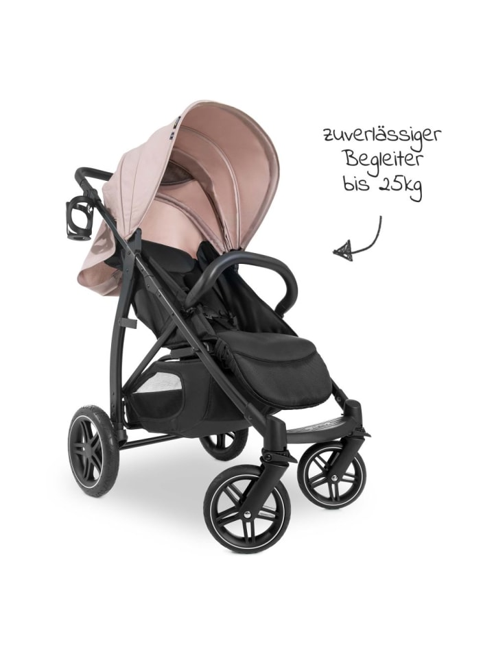 Hauck Buggy Rapid 4D (bis 25 kg) - XL Verdeck & All-Terrain in schwarz,grau günstig kaufen onesize