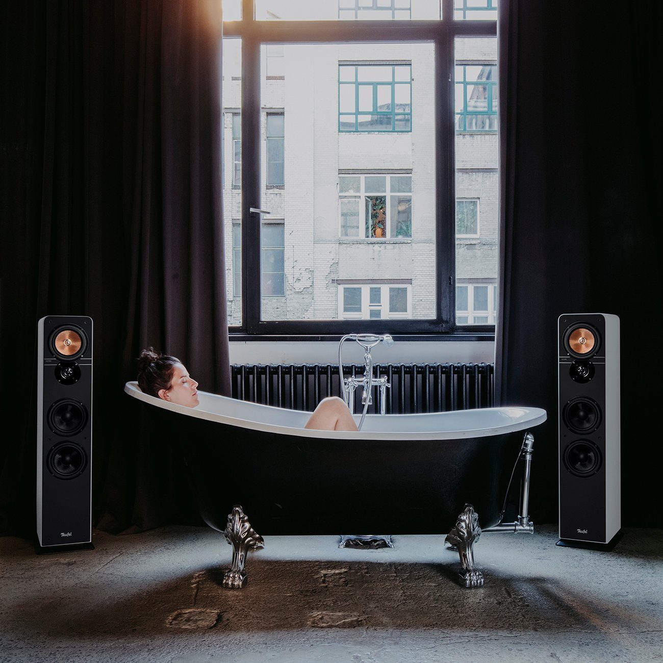 Teufel Ultima 40 Aktiv Club Edition Lautsprechersystem (Bluetooth, HDMI Kabel, 21.2 W, mit Dynamore® Virtual Center)