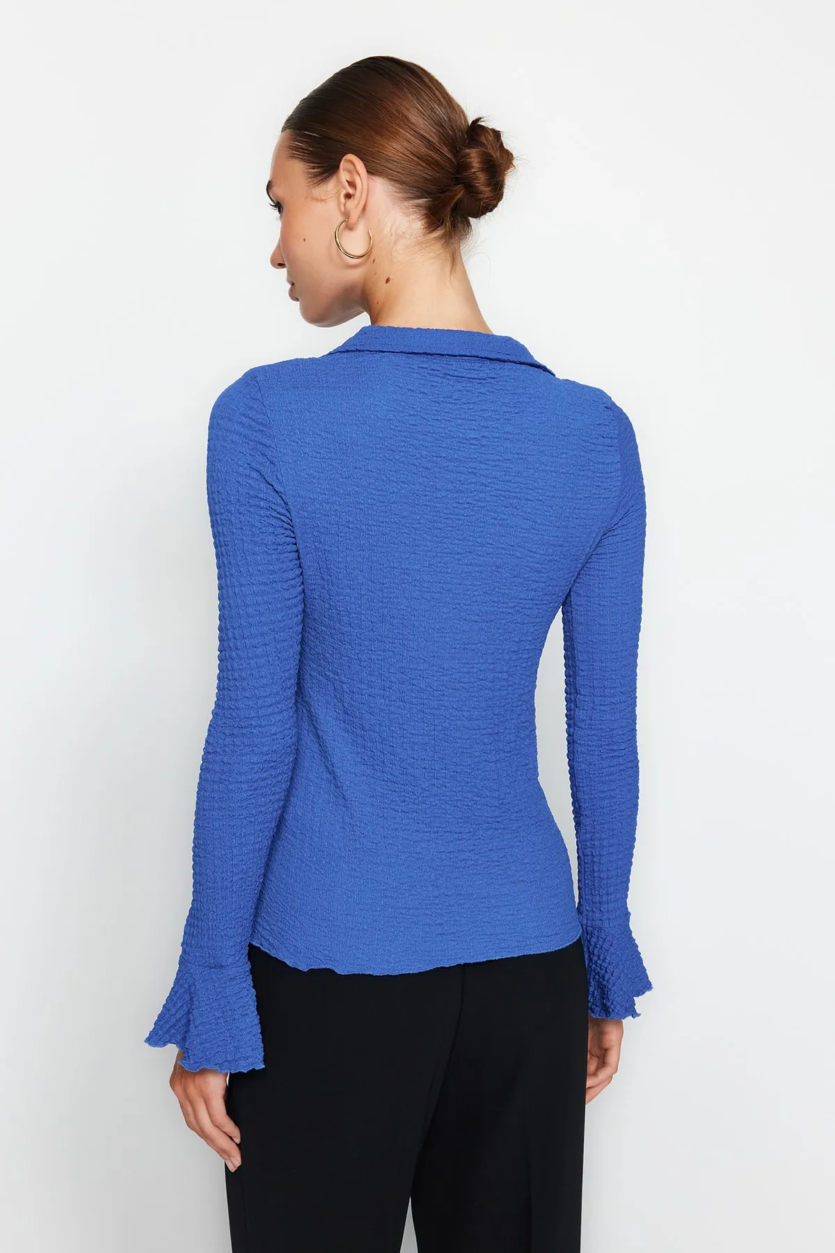 Trendyol Collection  Hemd - Dunkelblau - Slim Fit