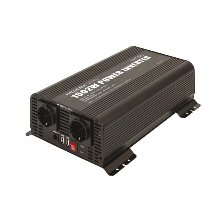 Inverter Gys 5192067370 12 V 1.500 W a onda sinusoidale pura