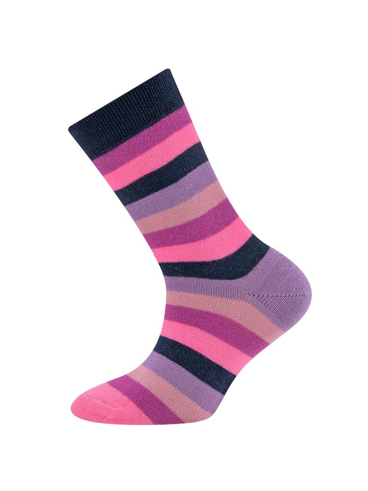 ewers 6er-Set Socken 6er Pack Herzen/Ringel in blau günstig kaufen