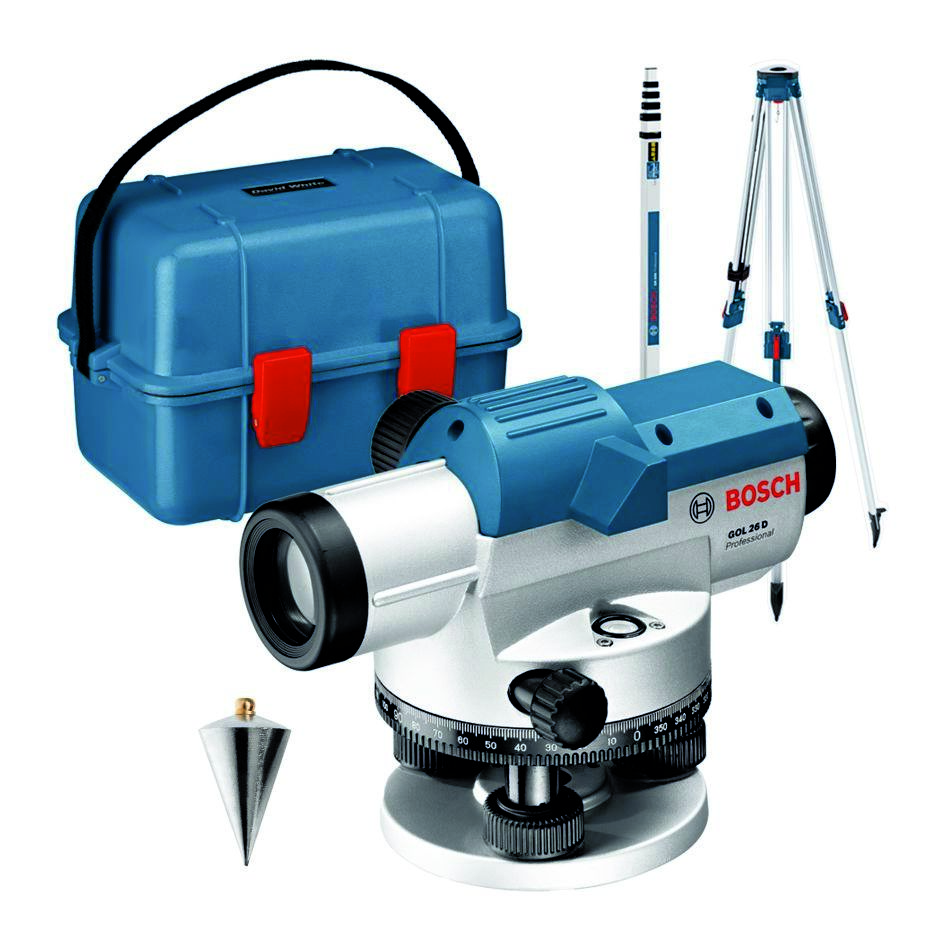 Set nivelator optic Bosch Blue 0601068002 GOL 26 D